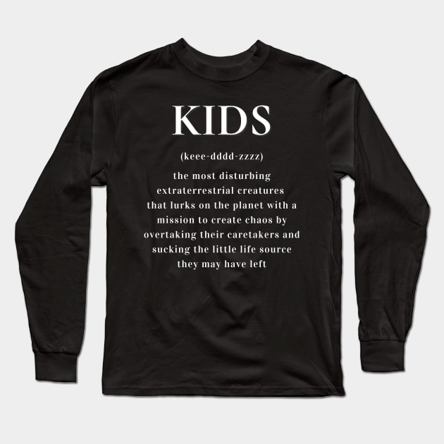 Extraterrestrial Kids Long Sleeve T-Shirt by MammaSaid